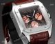AAA Swiss Copy Cartier Santos de Chronograph 42mm Watches Black-Rose Gold (10)_th.jpg